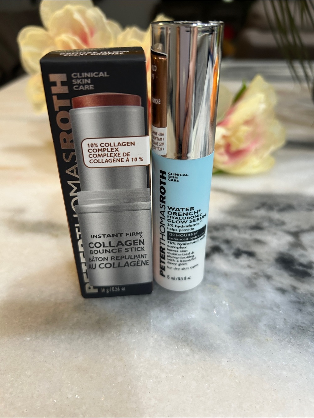 Peter Thomas Roth Hydrating Primer Duo — Blue & Brown Accents